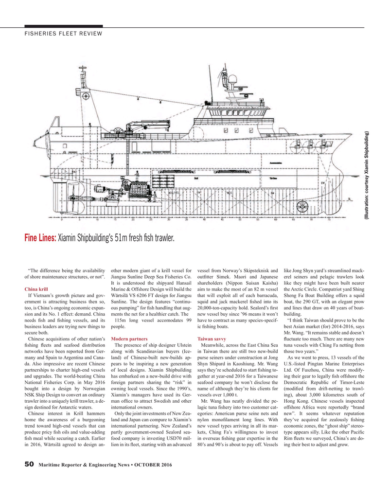 Maritime Reporter Magazine, page 50,  Oct 2016