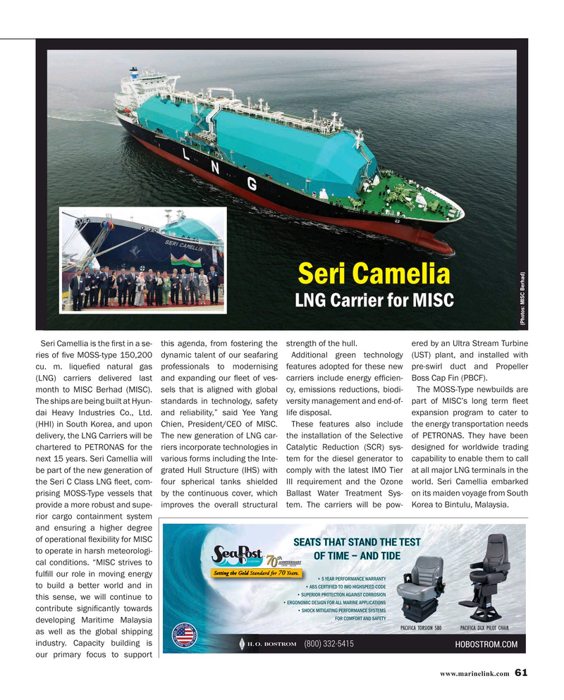 Maritime Reporter Magazine, page 61,  Oct 2016