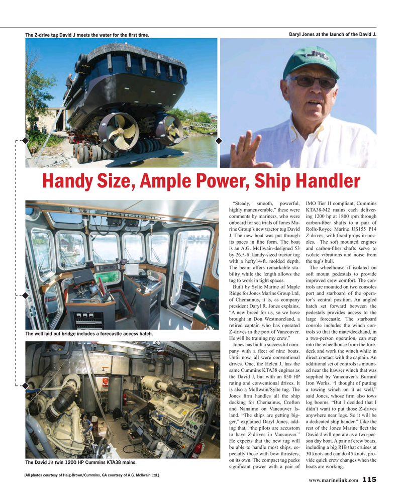 Maritime Reporter Magazine, page 115,  Nov 2016