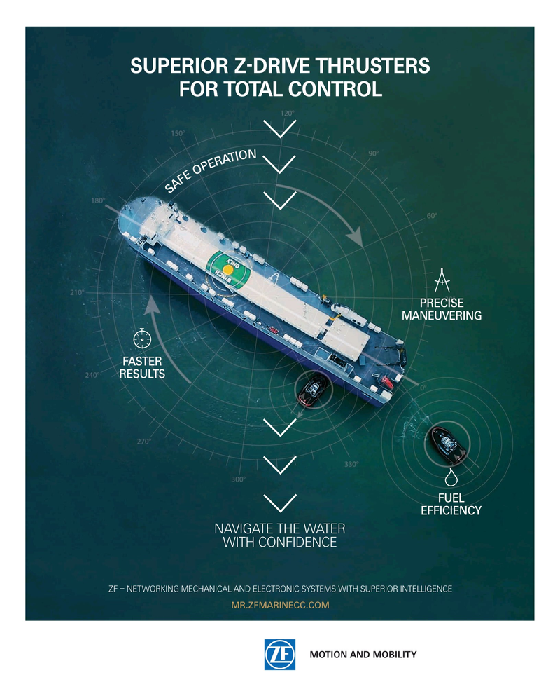 Maritime Reporter Magazine, page 2nd Cover,  Nov 2016