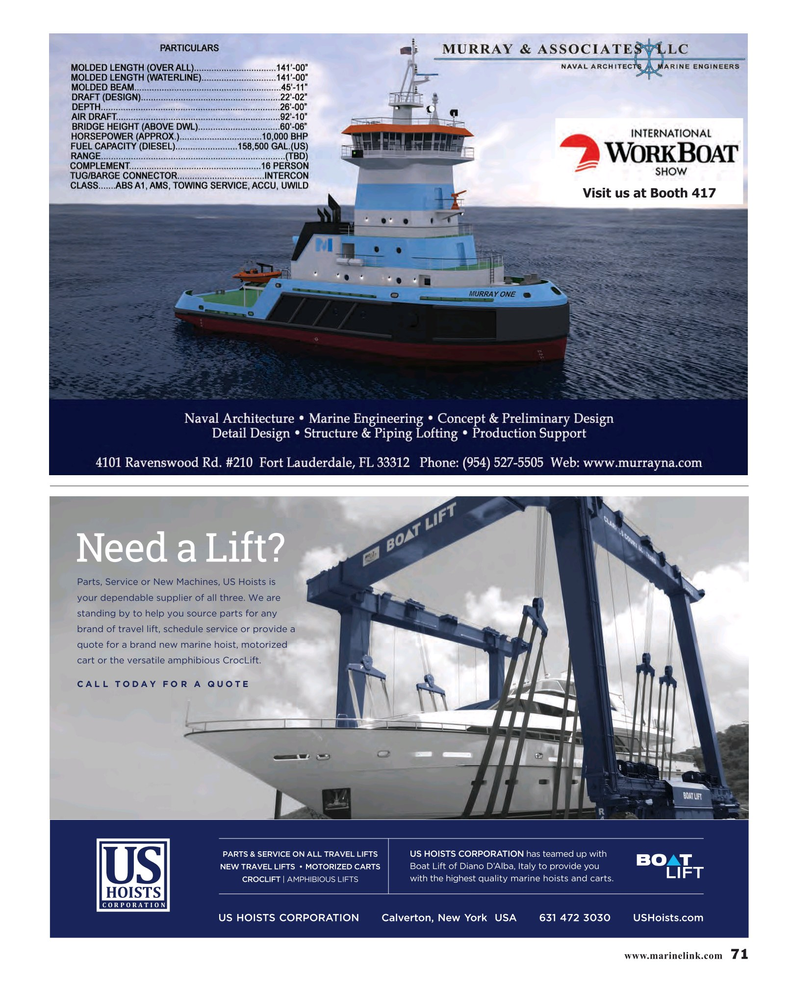 Maritime Reporter Magazine, page 71,  Nov 2016