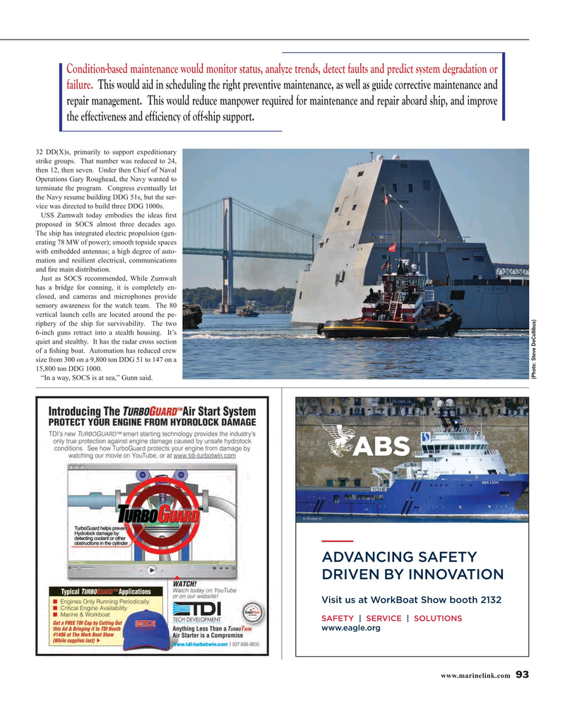 Maritime Reporter Magazine, page 93,  Nov 2016