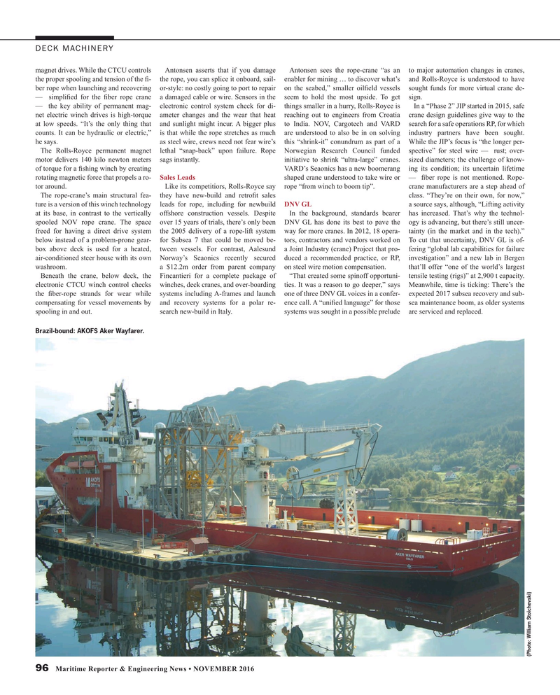 Maritime Reporter Magazine, page 96,  Nov 2016