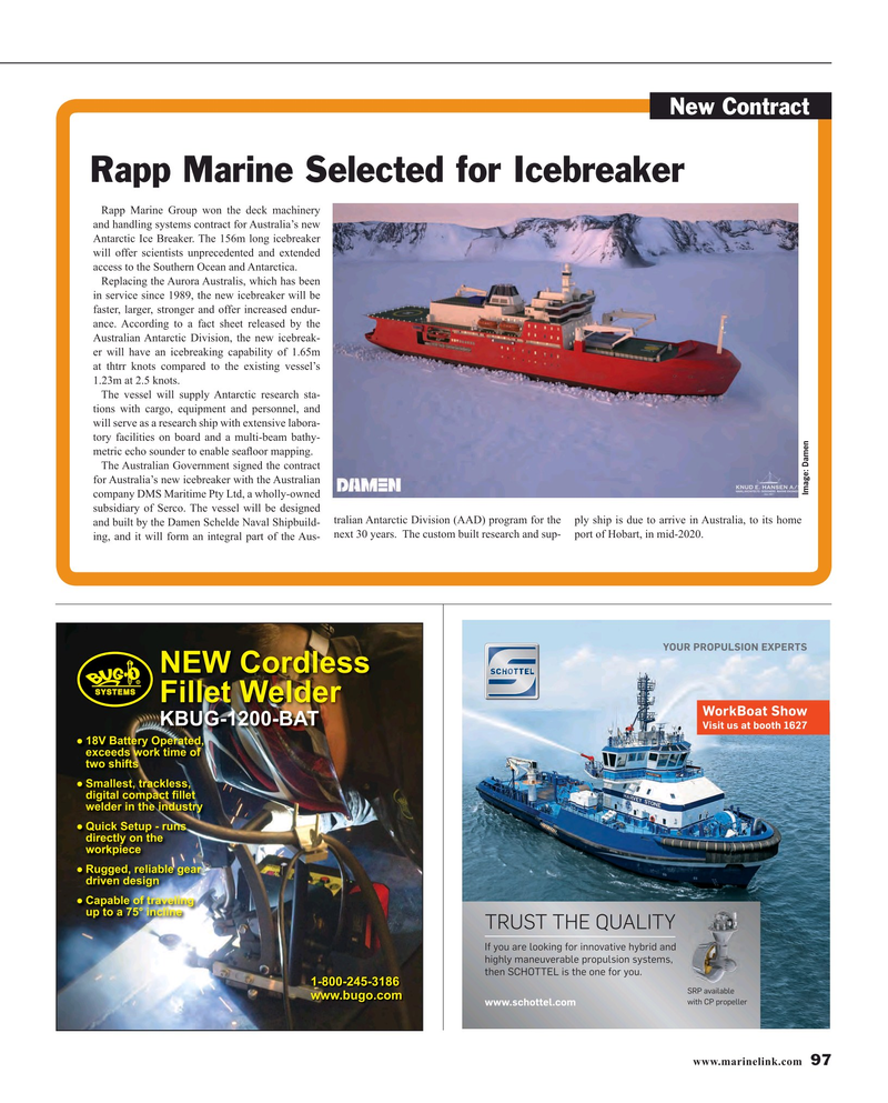 Maritime Reporter Magazine, page 97,  Nov 2016