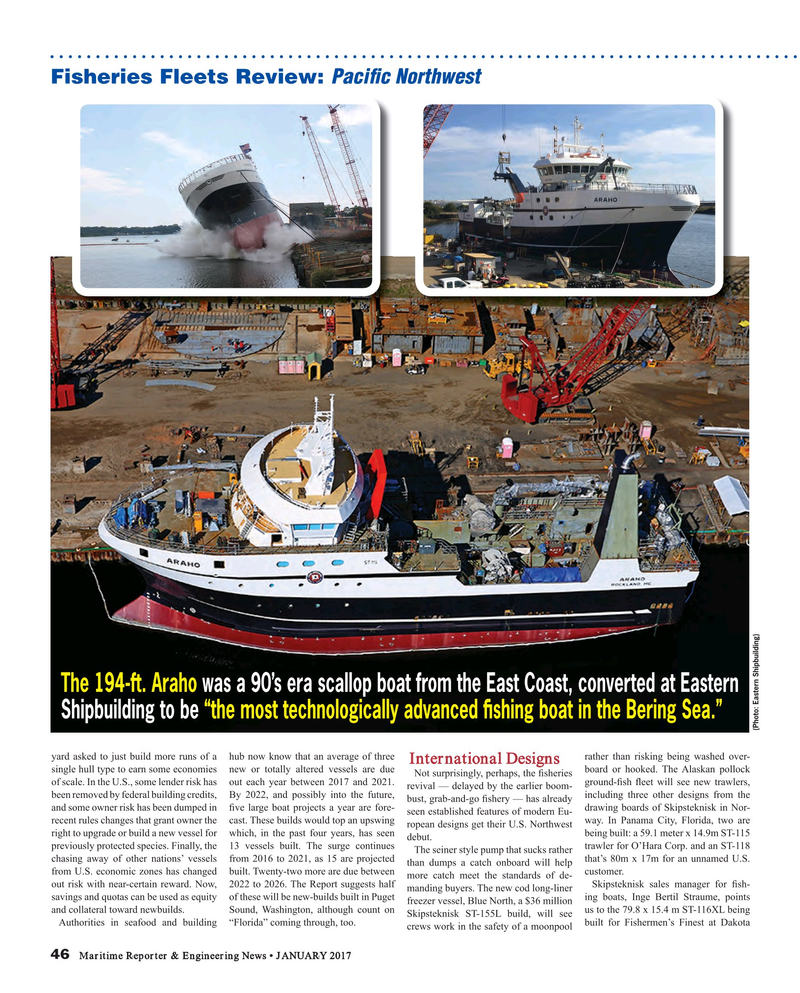 Maritime Reporter Magazine, page 46,  Jan 2017