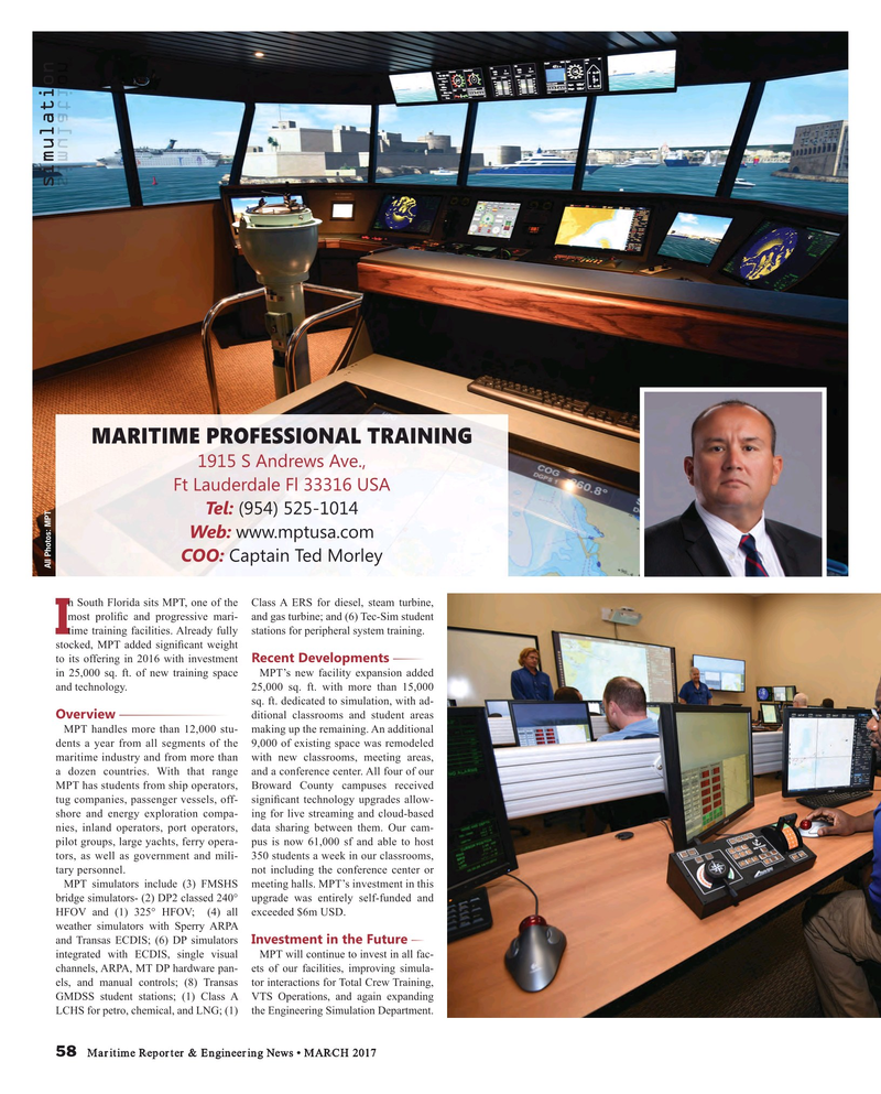 Maritime Reporter Magazine, page 58,  Mar 2017