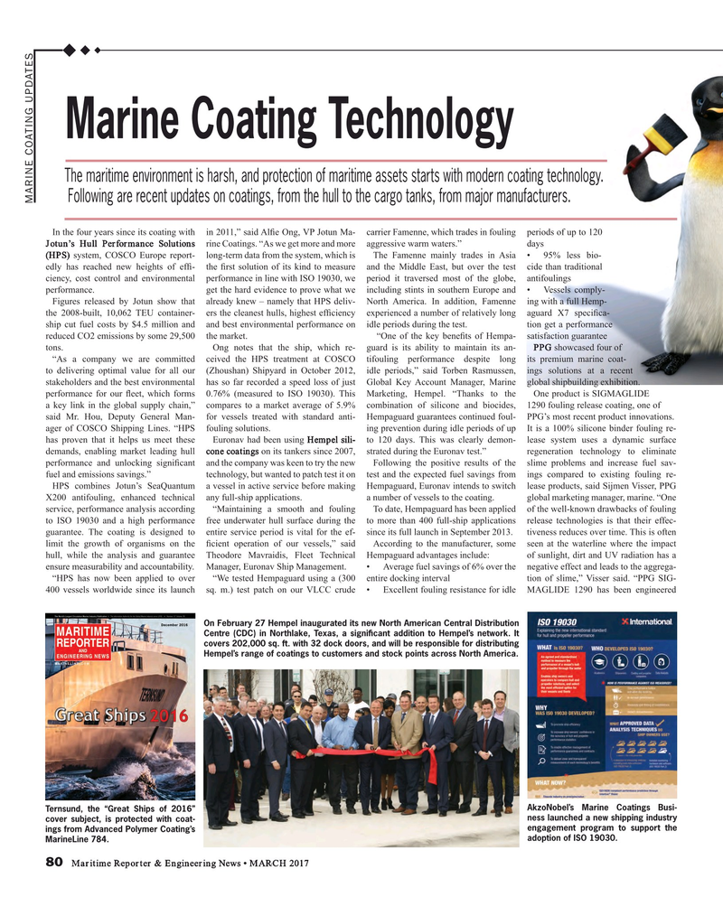 Maritime Reporter Magazine, page 80,  Mar 2017