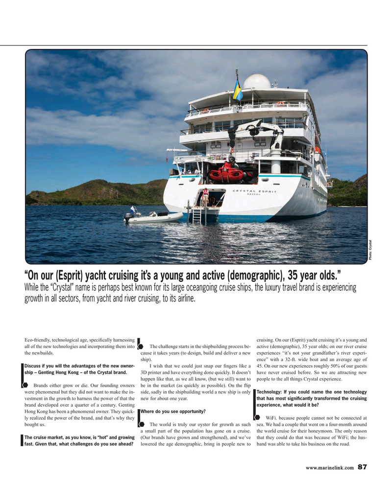 Maritime Reporter Magazine, page 87,  Mar 2017