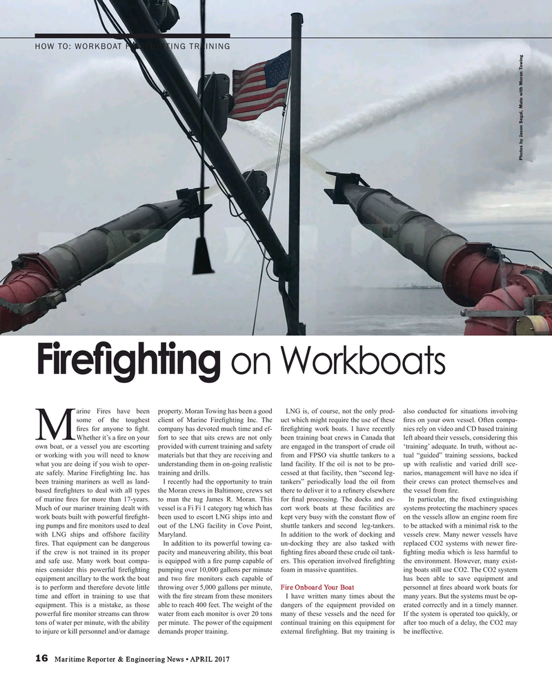 Maritime Reporter Magazine, page 16,  Apr 2017