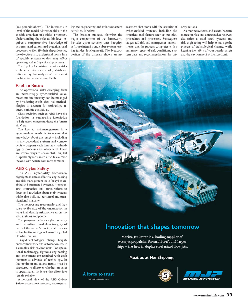Maritime Reporter Magazine, page 33,  May 2017