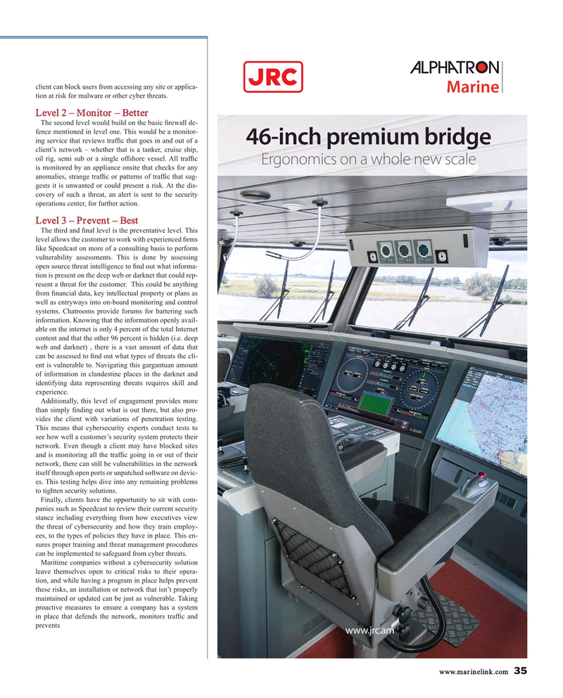 Maritime Reporter Magazine, page 35,  May 2017