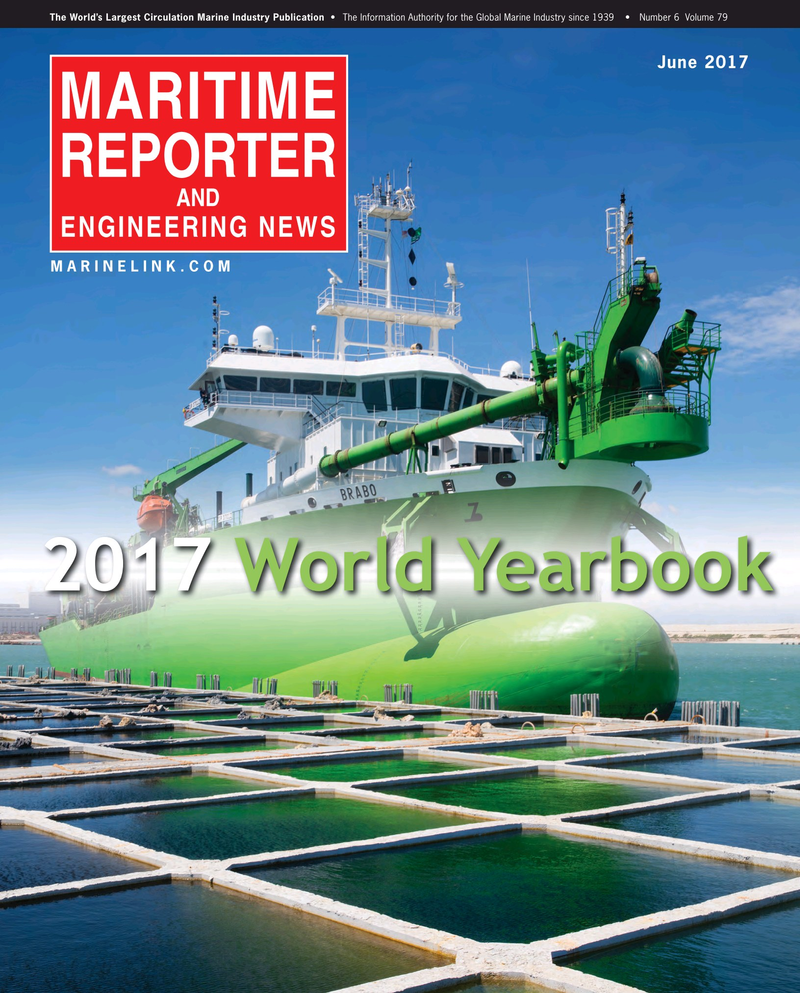 Maritime Reporter Magazine Cover Jun 2017 - U.S. Navy Quarterly