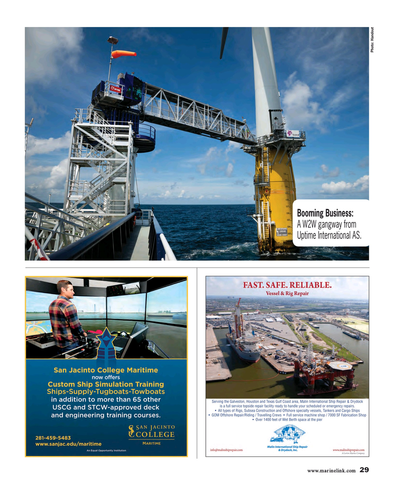 Maritime Reporter Magazine, page 29,  Jul 2017