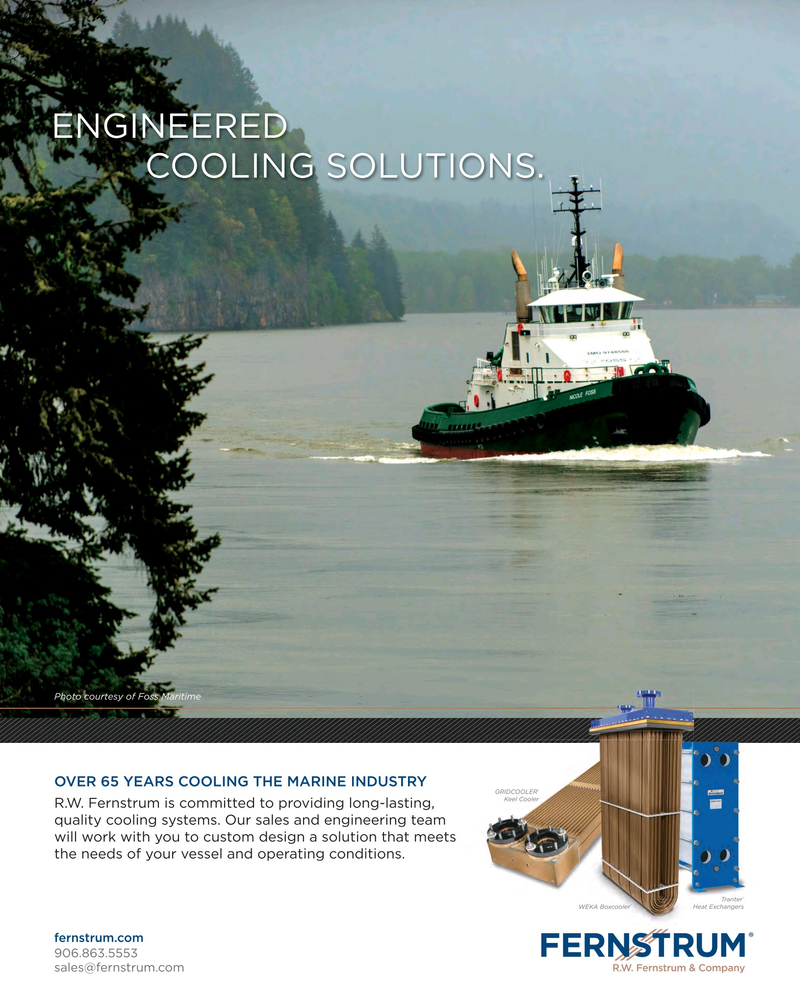 Maritime Reporter Magazine, page 4th Cover,  Aug 2017