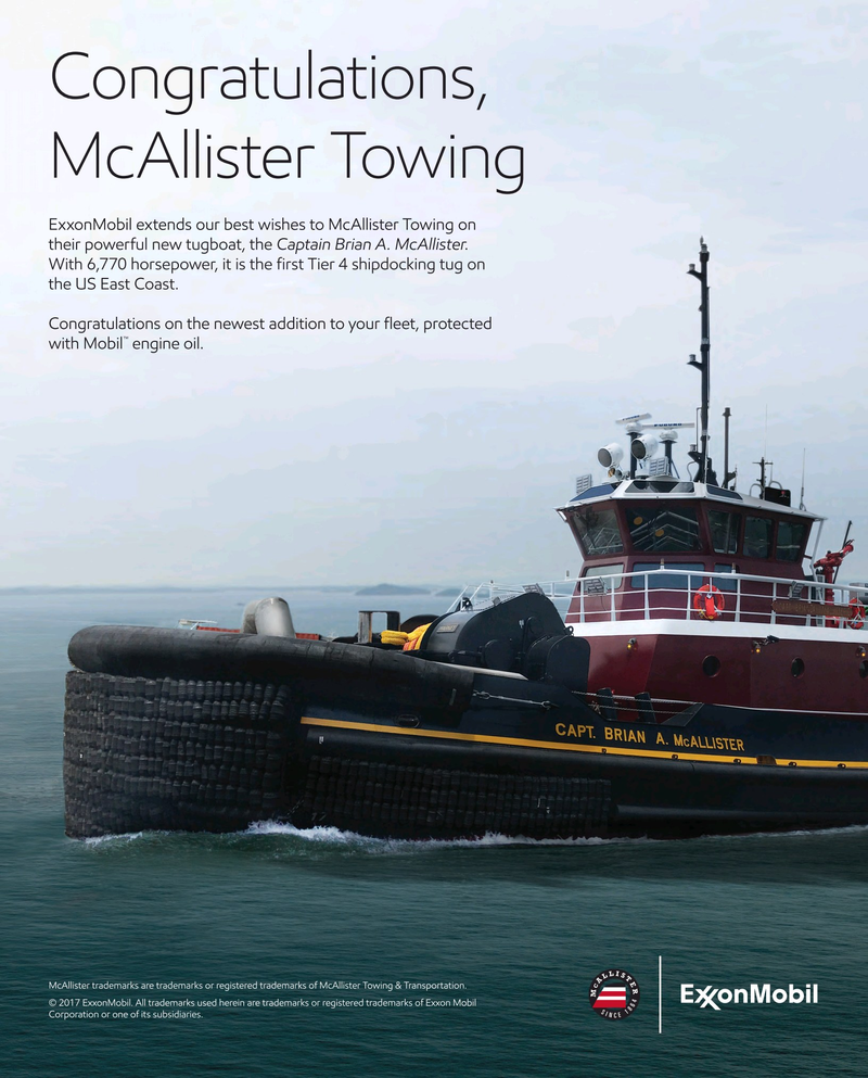 Maritime Reporter Magazine, page 7,  Sep 2017