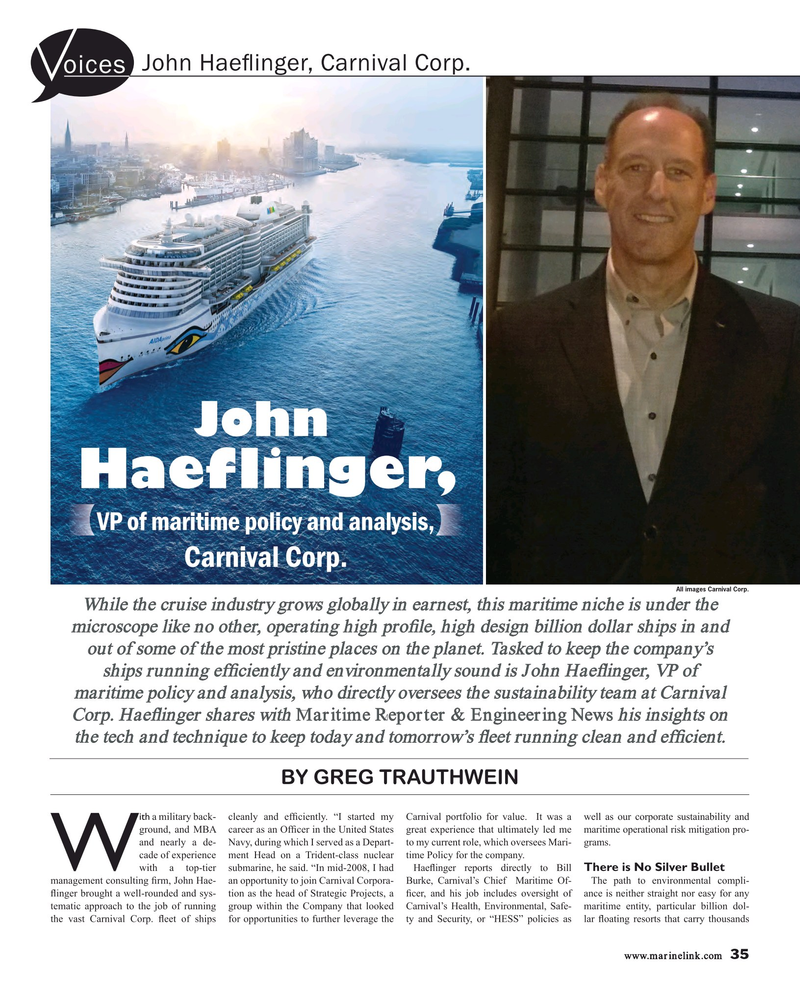 Maritime Reporter Magazine, page 35,  Oct 2017