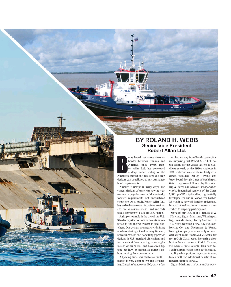 Maritime Reporter Magazine, page 47,  Oct 2017