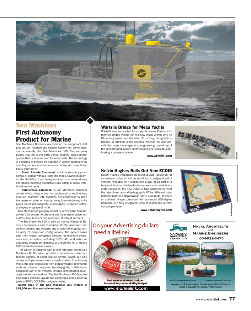 Maritime Reporter Magazine, page 77,  Oct 2017