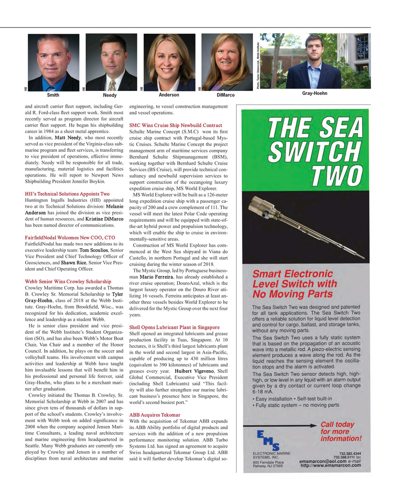 Maritime Reporter Magazine, page 115,  Nov 2017