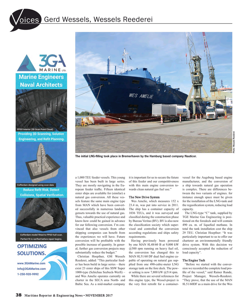 Maritime Reporter Magazine, page 38,  Nov 2017