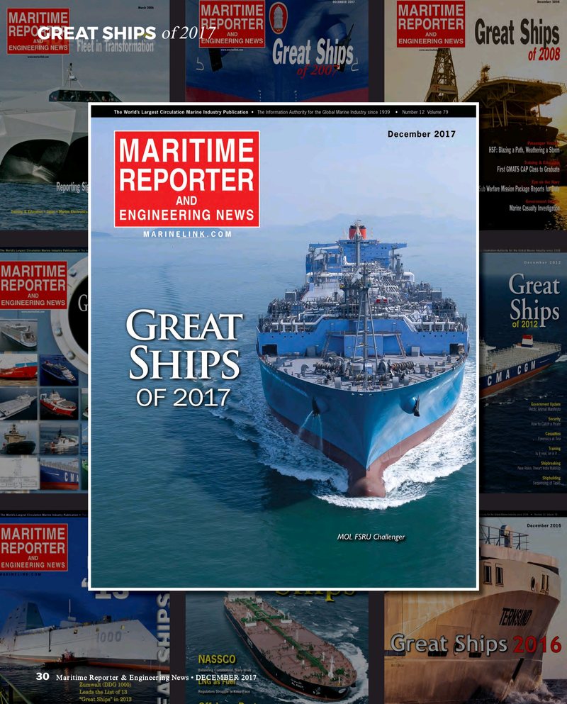 Maritime Reporter Magazine, page 30,  Dec 2017