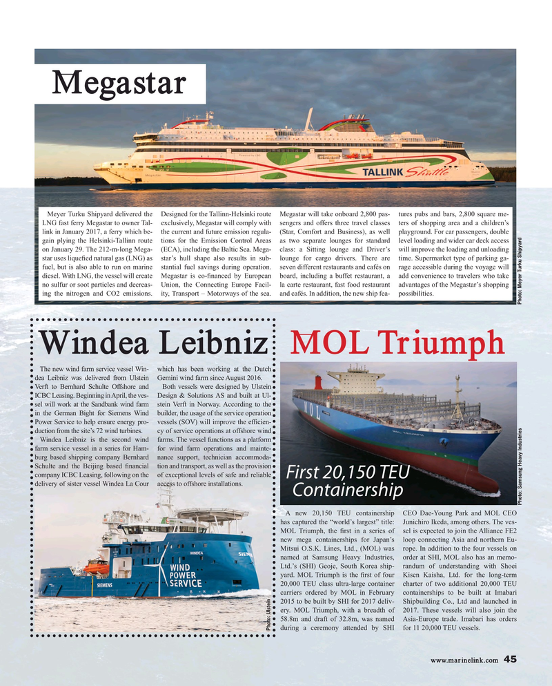 Maritime Reporter Magazine, page 45,  Dec 2017