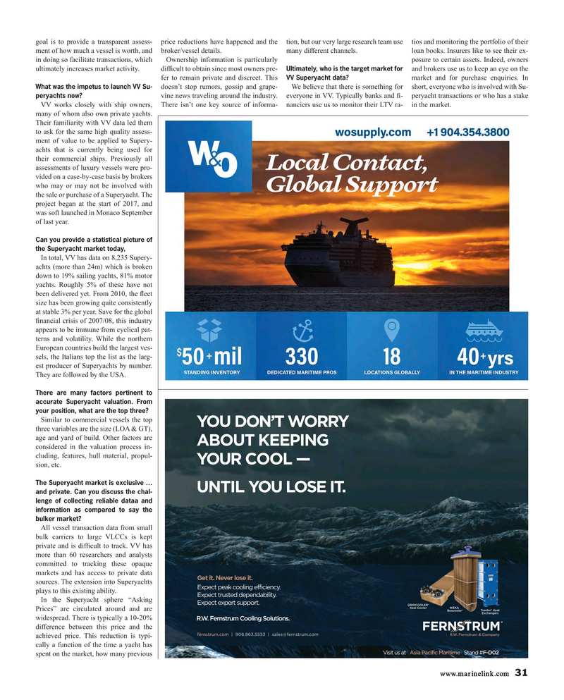 Maritime Reporter Magazine, page 31,  Feb 2018