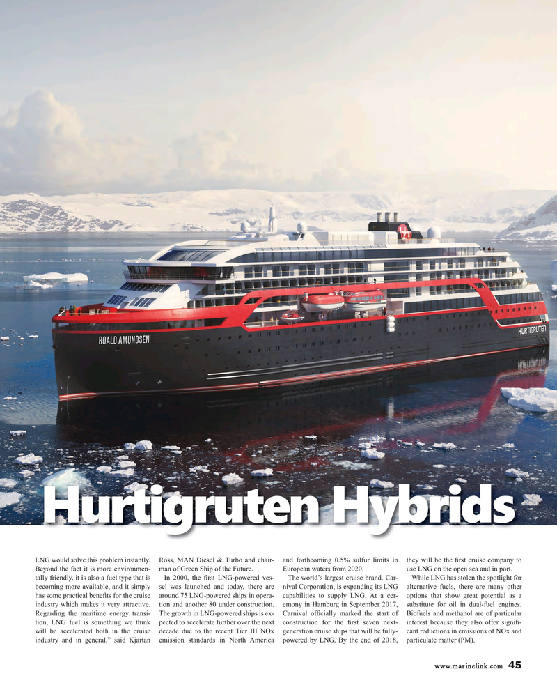 Maritime Reporter Magazine, page 45,  Feb 2018