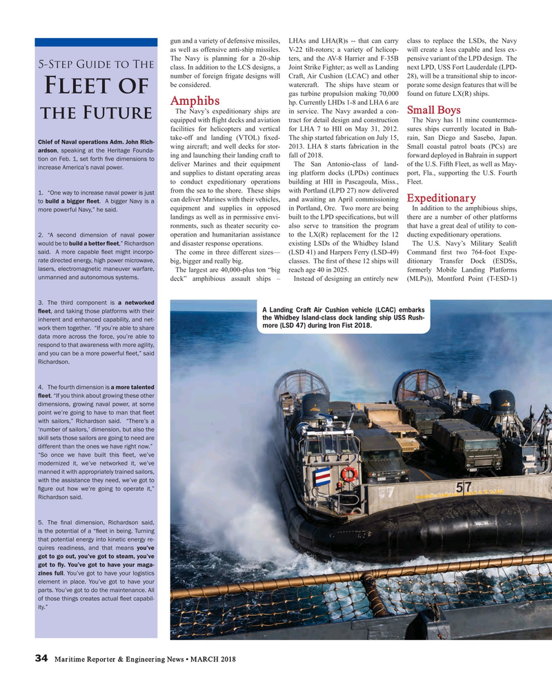 Maritime Reporter Magazine, page 34,  Mar 2018