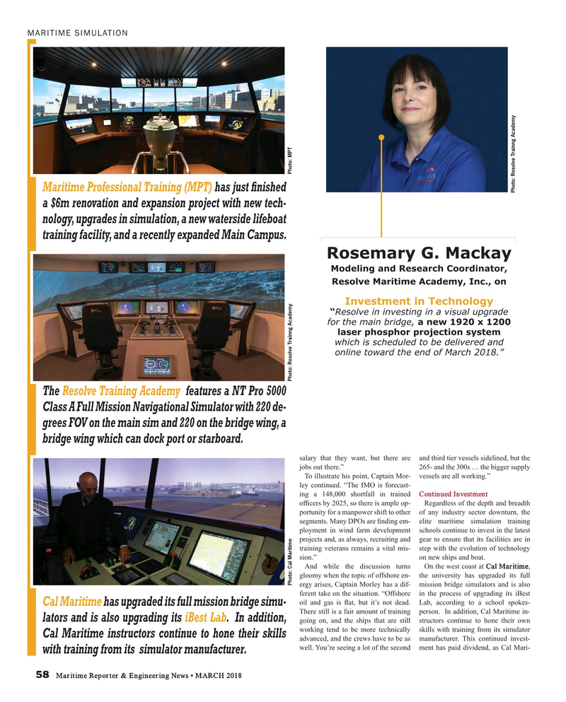 Maritime Reporter Magazine, page 58,  Mar 2018