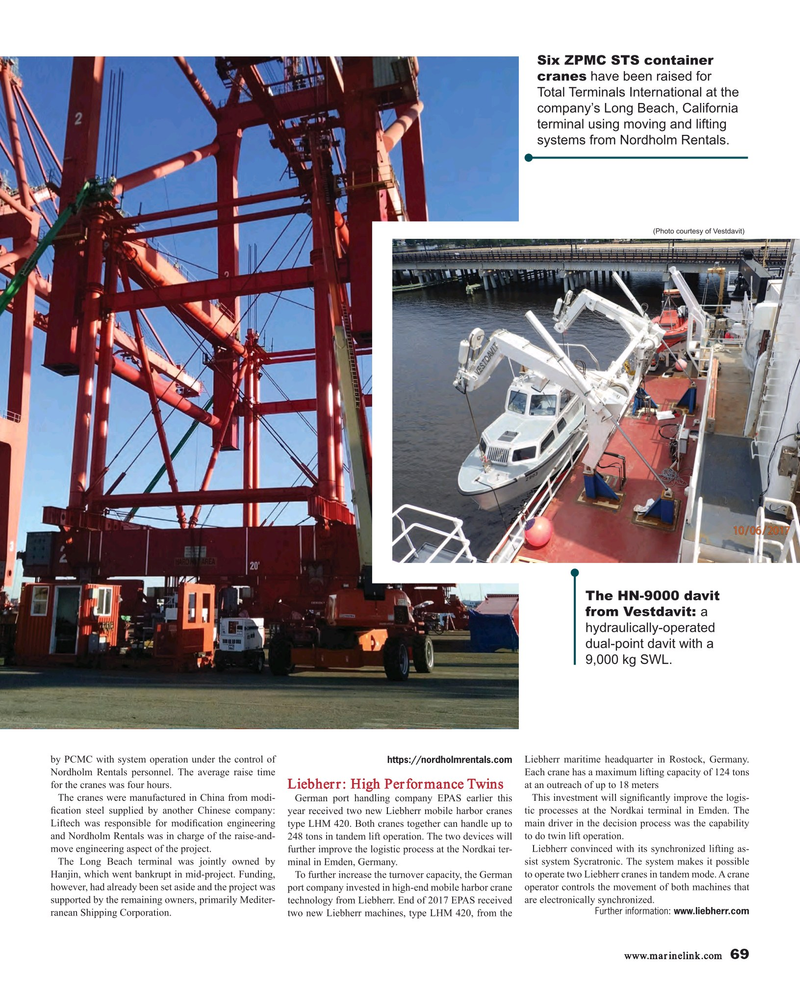 Maritime Reporter Magazine, page 69,  Mar 2018