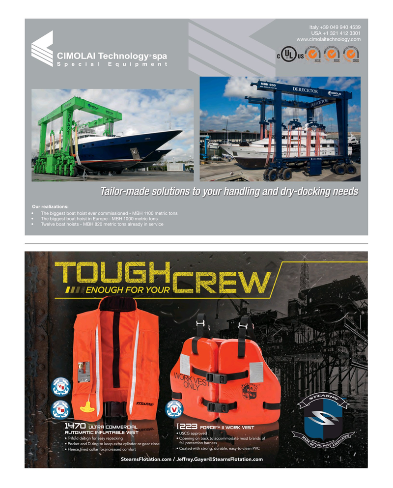 Maritime Reporter Magazine, page 9,  May 2018