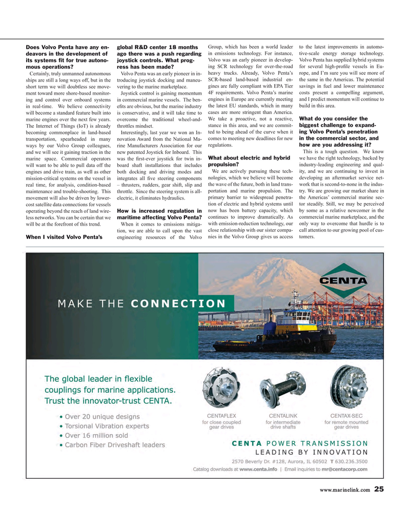 Maritime Reporter Magazine, page 25,  May 2018