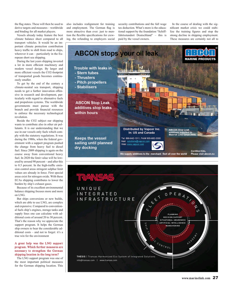 Maritime Reporter Magazine, page 27,  May 2018