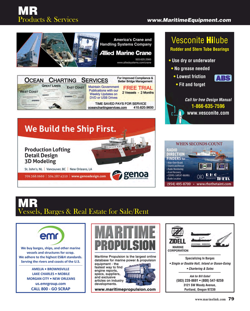 Maritime Reporter Magazine, page 79,  May 2018