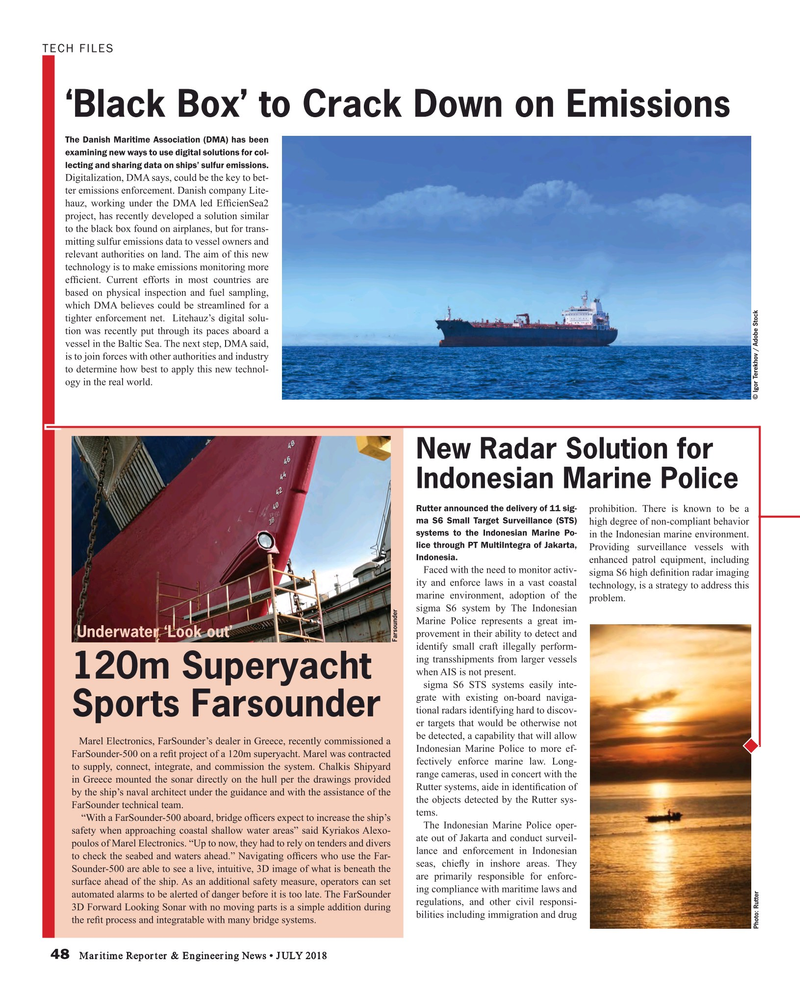 Maritime Reporter Magazine, page 48,  Jul 2018