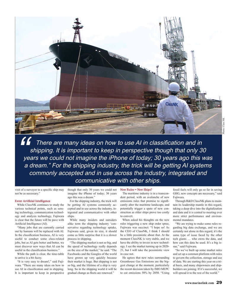 Maritime Reporter Magazine, page 29,  Aug 2018