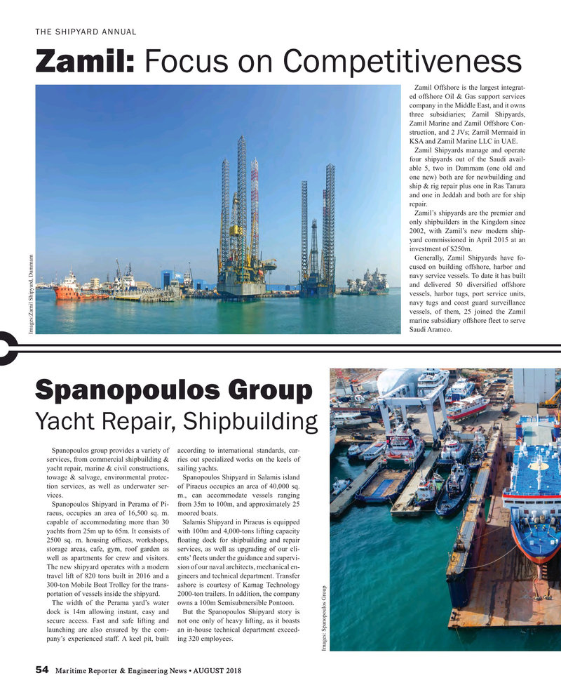Maritime Reporter Magazine, page 54,  Aug 2018