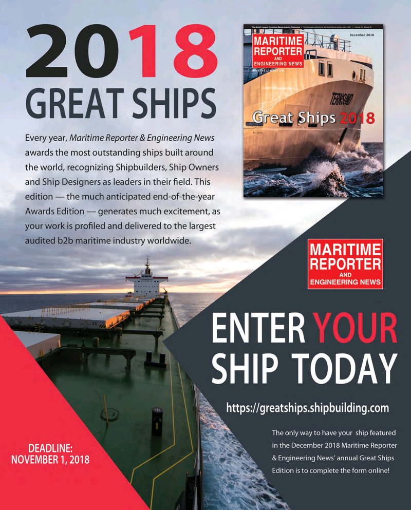 Maritime Reporter Magazine, page 57,  Sep 2018