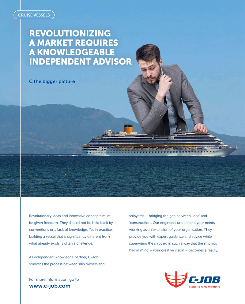 Maritime Reporter Magazine, page 3rd Cover,  Oct 2018