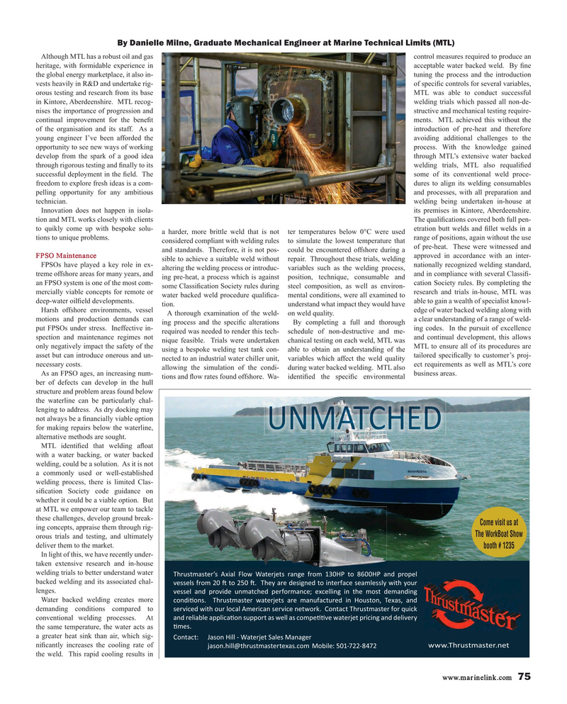 Maritime Reporter Magazine, page 75,  Nov 2018