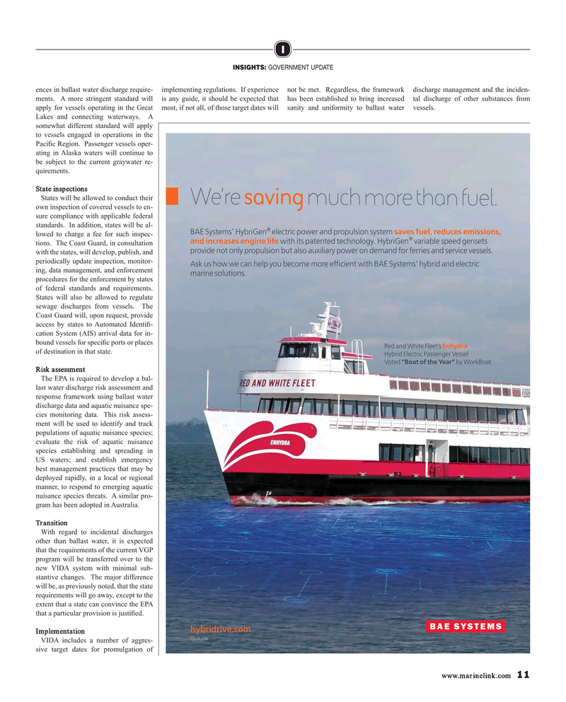 Maritime Reporter Magazine, page 11,  Jan 2019