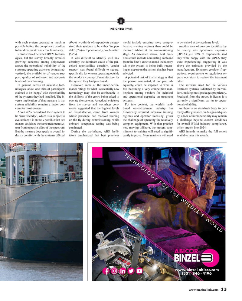 Maritime Reporter Magazine, page 13,  Jan 2019