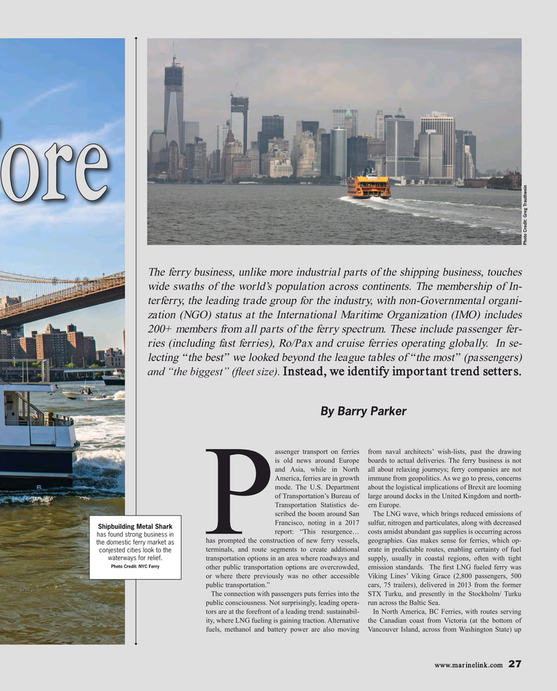 Maritime Reporter Magazine, page 27,  Feb 2019