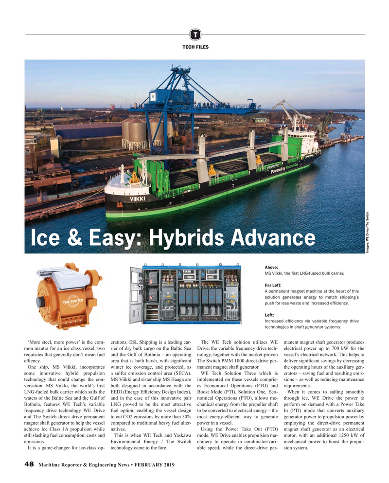 Maritime Reporter Magazine, page 48,  Feb 2019