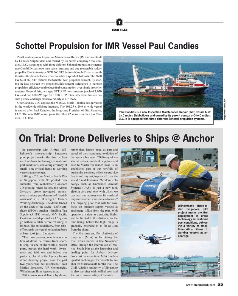 Maritime Reporter Magazine, page 55,  Apr 2019