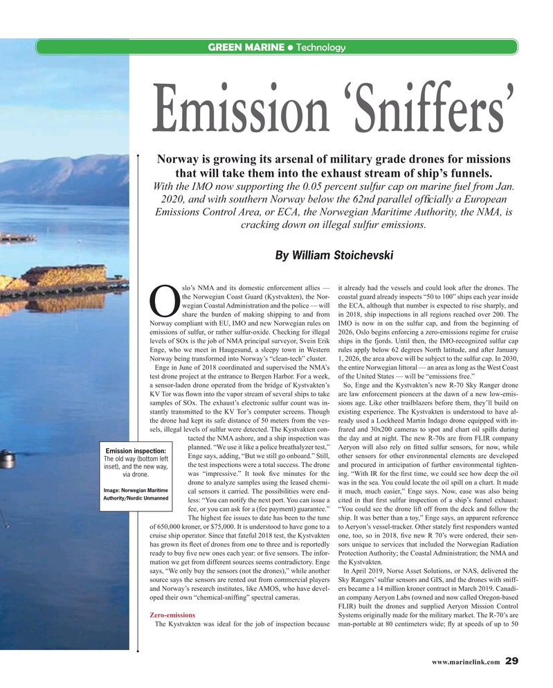 Maritime Reporter Magazine, page 29,  May 2019