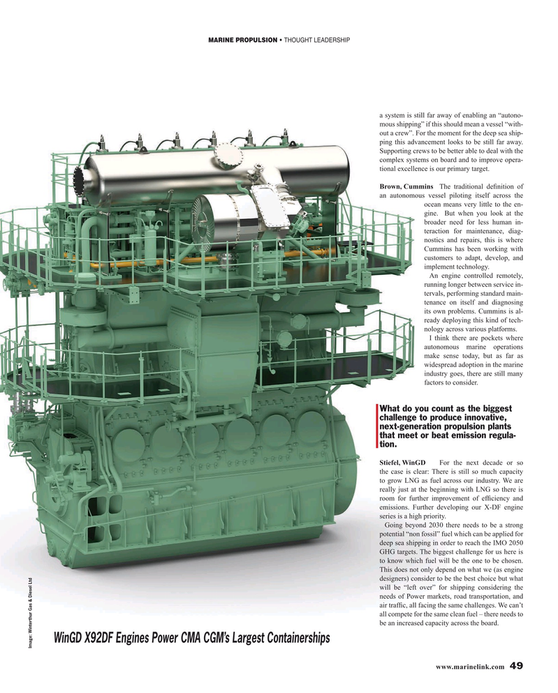 Maritime Reporter Magazine, page 49,  May 2019