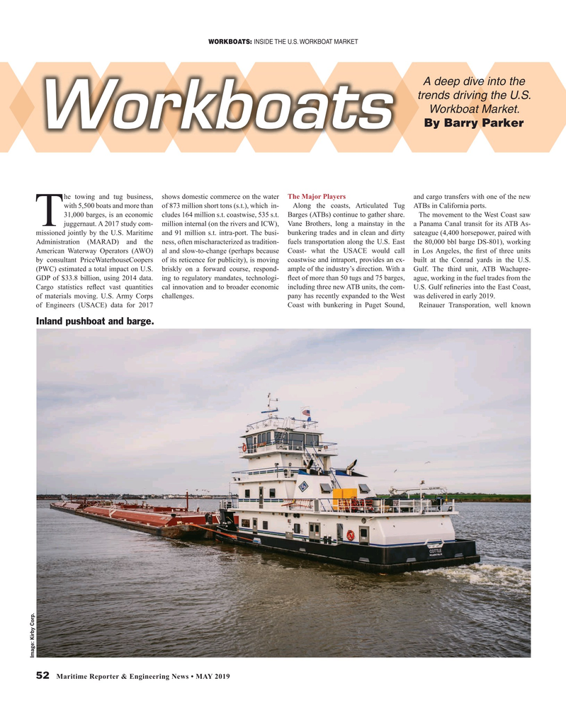 Maritime Reporter Magazine, page 52,  May 2019