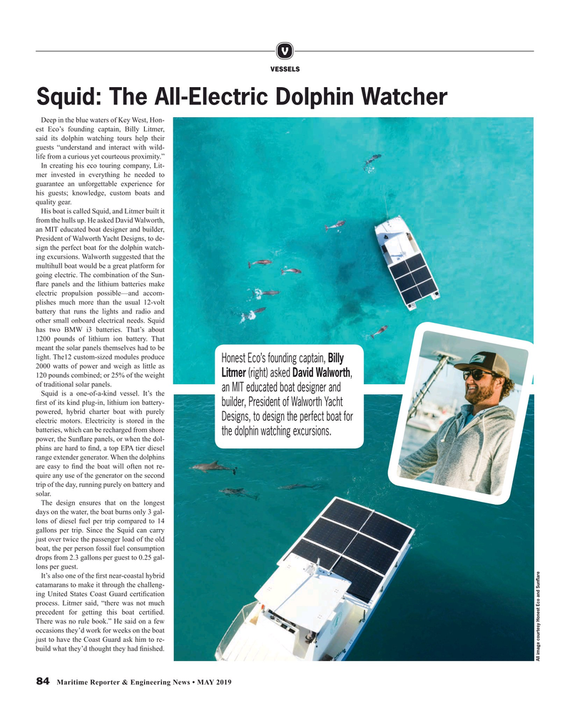 Maritime Reporter Magazine, page 84,  May 2019